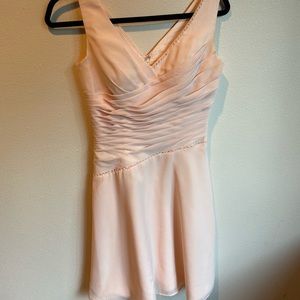 Modest Light Pink Dress!